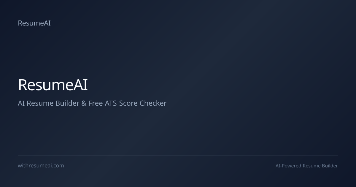 ResumeAI screenshot 1